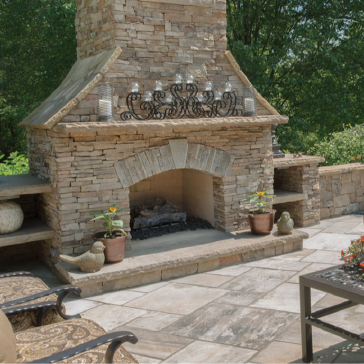 Outdoor Fireplace - Mantles and Hearths-01